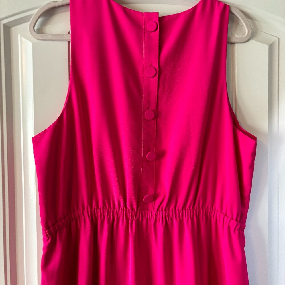 GORGEOUS Sleeveless Magenta J Crew Dress